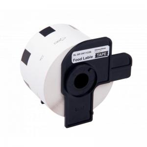 CTS Compatible Brother DK11226 Black on White Food Label Tape 12911226
