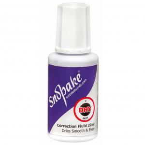 Snopake Hi-Tech Correction Fluid 20ml- 10 Bottles 13139