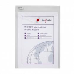 Snopake Polyfile P A4 Clear- 5 Files 13263