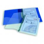 RingBinder Display Book 20 pocket 40 sides to view A4 Clear- 5 Books  14890