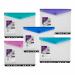 Polyfile RingBinder Wallet HC A4 Electra Colours- 5 Files 15694