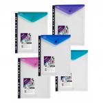 Polyfile RingBinder Wallet HCP A4 Electra Colours- 5 Files 15695
