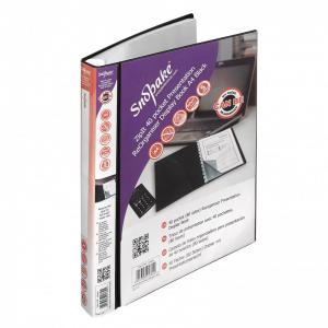 Snopake ZipIt ReOrganiser Display Book 40 Pocket 80 sides to view A4
