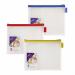 EVA Mesh Zippa Bag A5 Assorted- 3 Bags 15818