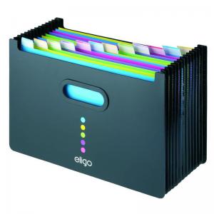 Snopake Eligo Desk Expander 13-Part landscape- 1 Expander 15859