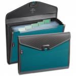 Zeon Organiser 6 part A4 Turquoise- 1 Organiser 15893