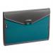 Zeon Organiser 6 part A4 Turquoise- 1 Organiser 15893
