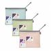 EVA Pastel Mesh HC A5 Zippa Bag - Pink- 3 Bags 15903