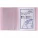 GRS ReBorn Display Book 24 Pocket 48 sides to view A4 Pastel Asstd- 5 Books 15920