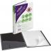 GRS ReBorn Presentation Display Book 40 Pocket 80 sides to view A4 Black- 1 Book 15926