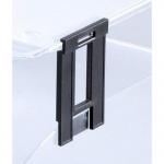 Durable Black BASIC Letter Tray Risers 1701723060