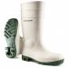 Dunlop Protomastor Steel Toe Cap PVC Safety Wellington Boot White 07 171BV07