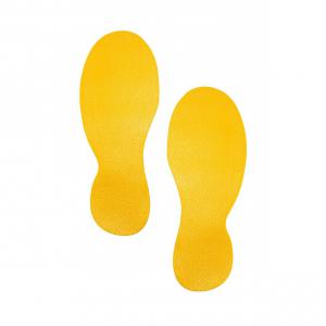 Durable Floor Shape "Foot" Yellow 172704