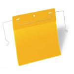 Durable Wire Hanger Pocket A5 Yellow 175204