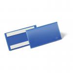 Durable Adhesive Pocket 150x67mm Blue 176207