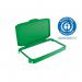 Durable DURABIN 60L Hinged Lid Green 1800500020