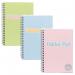 Pukka A5 Pastel Jotta Notepad Pack of 3 2011-PST