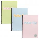 Pukka A4 Pastel Refill 400-page Pad Pack of 3 2015-PST