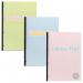 Pukka A4 Pastel Refill 400-page Pad Pack of 3 2015-PST