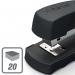 Rexel Aquarius Full Strip 25 Sheet Metal Stapler Black (1) 2100016