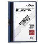 Durable DURACLIP 30 A4 Folder Dark Blue 220007