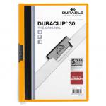 Durable DURACLIP 30 A4 Folder Orange 220009