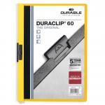 Durable DURACLIP 60 A4 Folder Yellow 220904