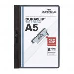 Durable DURACLIP 30 A5 Folder Black 221701