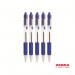 Zebra Z-Grip Retractable Ballpoint Pen Blue ink - Pack of 12 22220