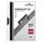 Durable DURACLIP 60 A4 Folder White 223802