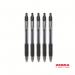 Zebra Z-Grip Smooth Retractable Ballpoint Pen Black Ink - Pack of 12 22561