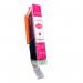 The photograph captures a sleek, compact ink cartridge with bold letters and a vibrant magenta color. It depicts the products versatility and compatibility with Canon printers, making it a reliable and efficient choice for high-quality printing. The clear packaging showcases the products durability and design, making it easily identifiable for potential buyers.