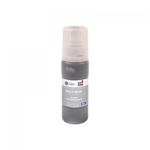 CANON GI-43 GY Bottiglia Di Inchiostro Grigio – Originale, Per Stampanti MegaTank - 3