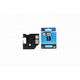 CTS Compatible Dymo LM100 Black on White 40913 S0720680 Label Cassette 24910100