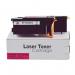 The photo shows a vibrant magenta ink cartridge designed for use with Epson printers. The sleek design and high-capacity toner make it a practical choice for professional printing needs. The vibrant color will ensure your prints stand out.