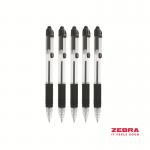 Zebra Z-Grip Basics Ballpoint Pen Black Ink - Pack of 12 26381