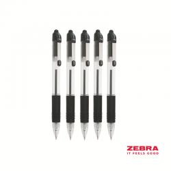 Zebra Z-Grip Basics Ballpoint Pen Black Ink - Pack of 12 26381