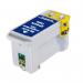The picture shows a set of black ink cartridges compatible with Epson printers. The label AC Ink Cartridges is visible, along with the code T040140 and the model number 26510040.
