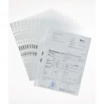 Durable PREMIUM Punched Pocket 100 Clear 267619