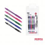 Zebra Z-Grip Smooth Retractable Ballpoint Pen Assorted Ink - Pack of 50 2760