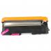 The photograph shows a stack of AC ink cartridges in vibrant magenta color. The label reads Remanufactured Dell 593-10495 and small details can be seen on the surface of each cartridge. The toner inside is a rich shade of pink and the overall design is sleek and professional.