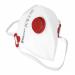 Beeswift Fold Flat P2 Mask With Valve White (Box of 20) 2FF2V