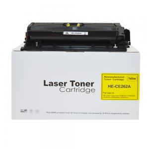 Remanufactured HP CE262A Yellow 648A Toner