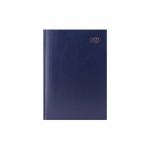 The photo captures a sleek and professional Tallon A4 Diary for the year 2026. The elegant blue cover has Week to View Diary written on it, and the pages are pristine white with a faint grid pattern.