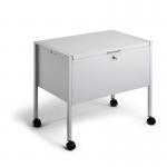 Durable ECONOMY TOP File Trolley 80 Grey 309810