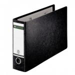 Leitz Hardboard Lever Arch File A3 Landscape Black (2) 310680095