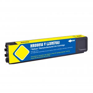 Remanufactured HP 981A Yellow J3M70A Inkjet