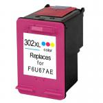 Remanufactured HP 302XL Colour Hi Cap F6U67AE Inkjet 31510303