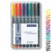 STAEDTLER Lumocolour Fine Assorted Pack of 8 316-WP8