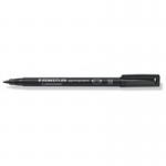 STAEDTLER Lumocolour 317 Permanent Black Pack of 10 317-9